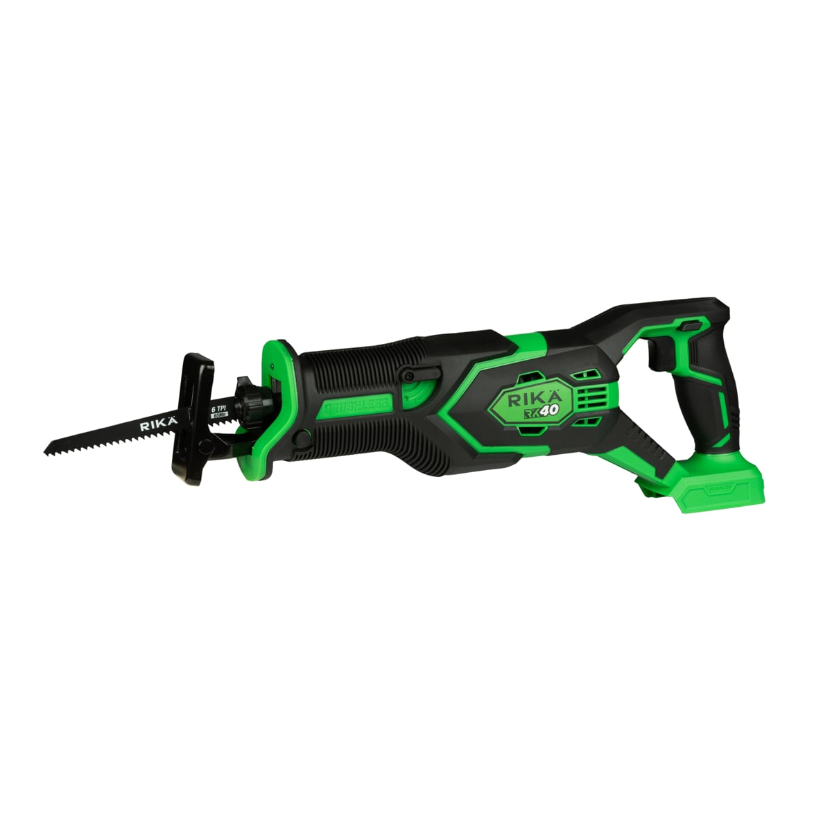 Rikä RK40 40V Cordless Reciprocating Saw | Brushless Motor | Body Only
